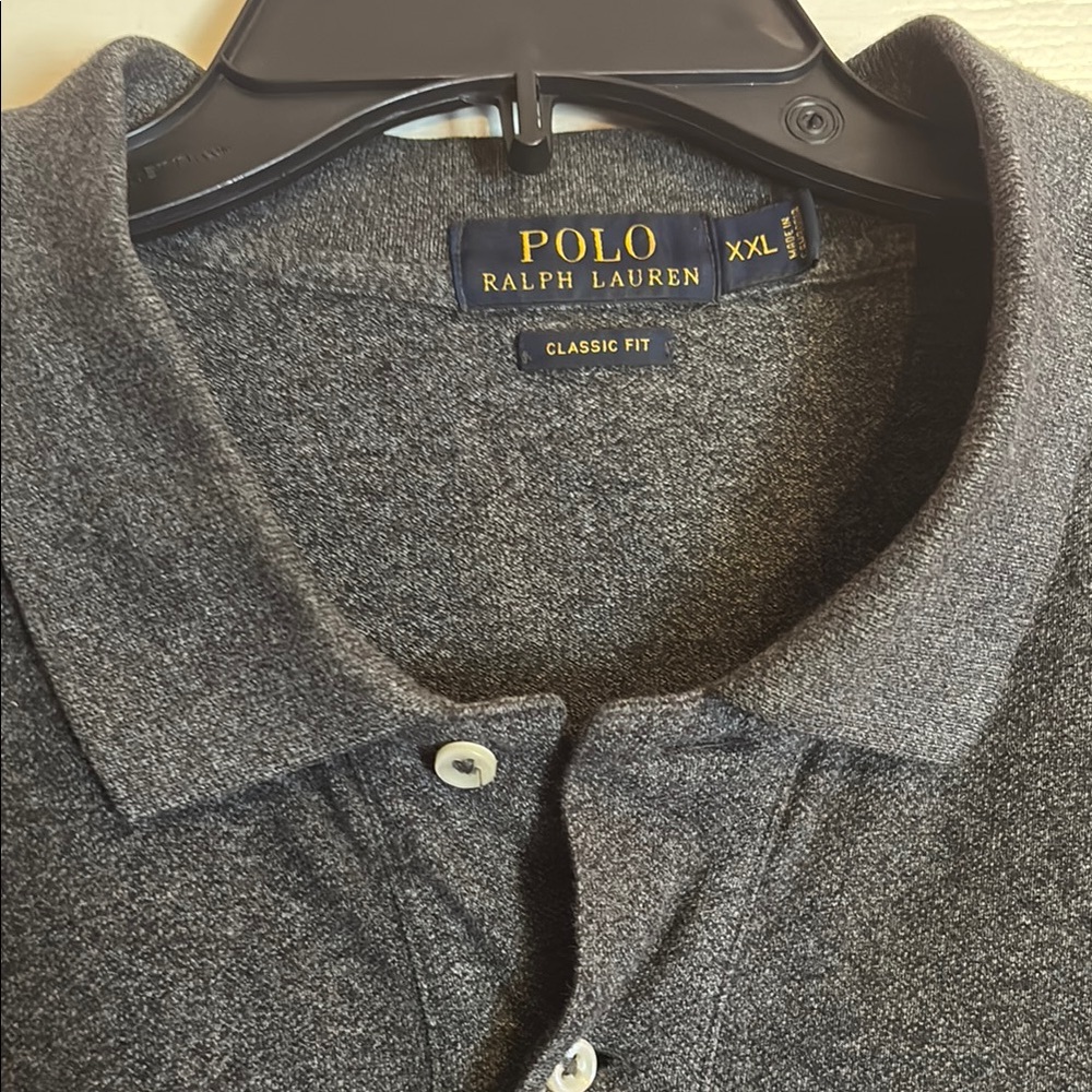 Polo by Ralph Lauren Gray Classic Polo Shirt